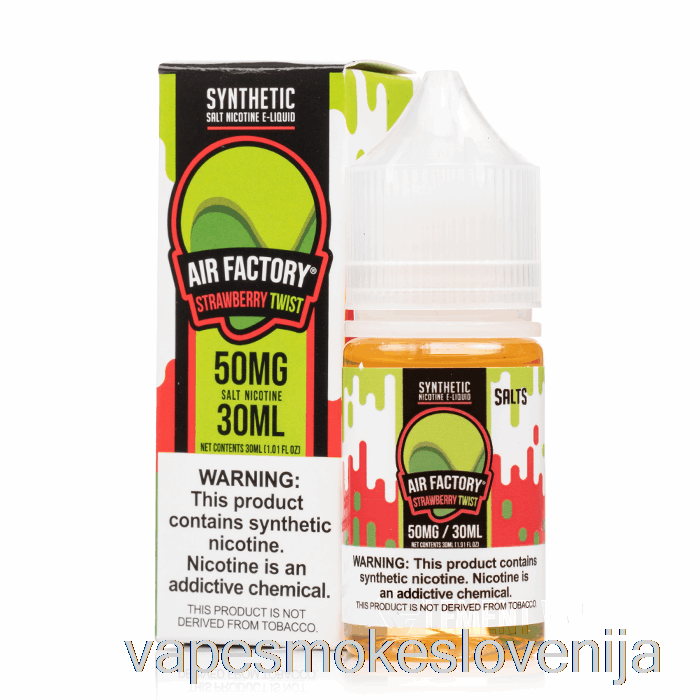 Vape Slovenija Jagoda Kivi - Tekočine Tovarniške Soli Zraka - 30ml 50mg